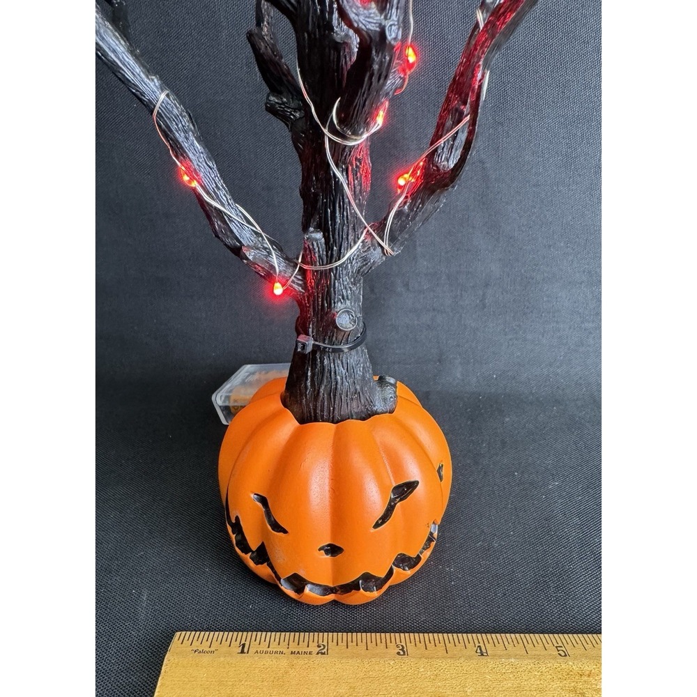 Disney The Burton's The Night Before Christmas 16"  Light Up Halloween Tree
